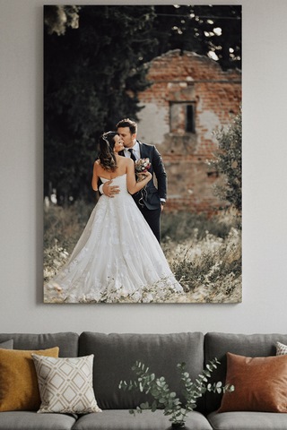 Kişiye Özel Fotoğraflı Kanvas Tablo