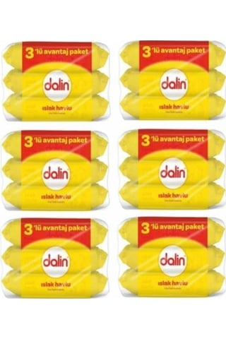 Dalin Islak Mendil 56 Lı X 18 (Toplam 1008 Adet Mendil)