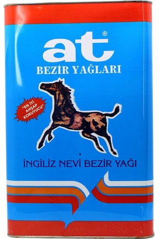 At Ingiliz Nevi Ince Bezir Yağı 17 Kg Ahşap Koruyucu