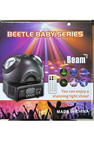 Hepu Fb-2600 Beetle Baby Rich Kumandalı Disko & Parti Işığı Diğer