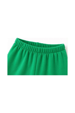 H&c Coolboy H&c %100 Pamuk Penye Bebek Tek Alt Pantalon 0-36 Ay Yeşil