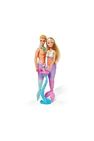 Barbie Deniz Kızı Giydirilebilir Pink