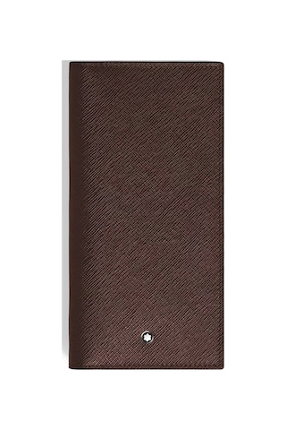Montblanc Sartorial Deri 6 Bölmeli Cüzdan 223021 Kahverengi
