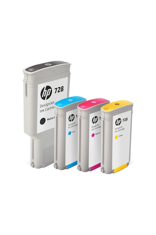 Hp 728 130 Ml Cyan Designjet Mürekkep Kartuşu F9J67A