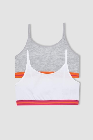 Defacto Basic Düz First 2li Bra B8826a824spwt34 Beyaz
