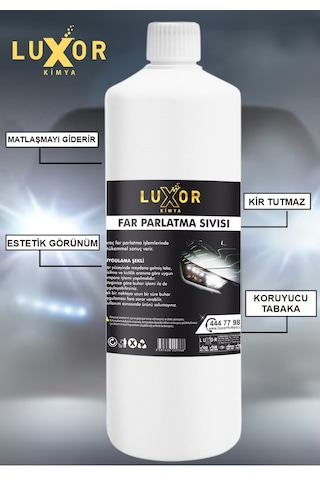 Luxor Kimya  1.250 kg Far Parlatma Far Temizleme Far Parlatıcı 1.250 kg