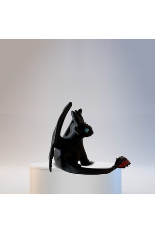 Gecenin Öfkesi Siyah Ejderha Toothless 11 Cm