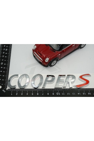 Mini Cooper S Logo Krom Abs Bagaj 3M 3D Yazı Amblem (548707790)