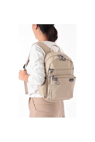 Elit 25ksnm6002t Kadın Sırt Çantası Bej Bej