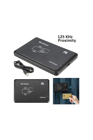 125 Khz Proximity Kart Okuyucu Usb Rfıd Reader