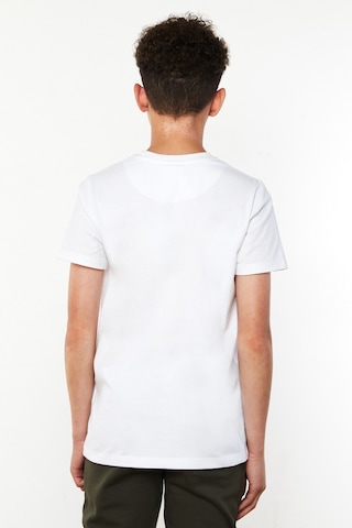 Cobra Kai Logo Beyaz Çocuk Bisikletyaka Tshirt Beyaz