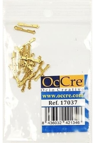 Occre 17037 Düz Menteşe 2.5x15 Mm. Prinç, 20 Adet-55329