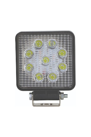 Wolfram 31903 12v-24v Çalışma Lambası 9led Kare