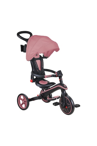 Globber Explorer 4in1 Katlanabilir Bisiklet Koyu Pastel Pembe Koyu Çok Renkli Pembe