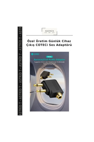 Özel Üretim Günlük Cihaz Çıkış Coteci Ses Adaptörü