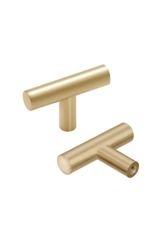 2 Adet Çekmece Kulpu Altın Pirinç Dolap Kulpu Mutfak Dolabı Kulpu Kapı Kolları