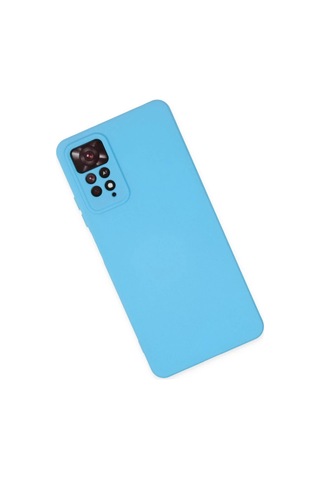 Ventra Redmi Note 11 Pro Kılıf Nano İçi Kadife Silikon - Mavi Ventra