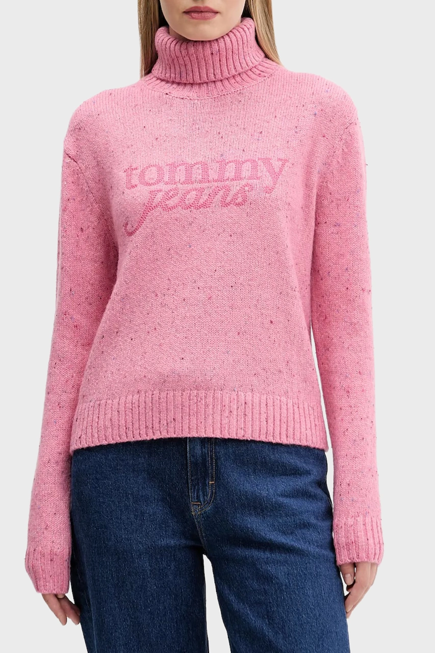 Tommy Jeans Bayan Kazak Dw0dw21687 Thc Pembe Pembe