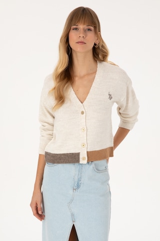U.s. Polo Assn. Kadın Hırka Triko 50314717-vr256 İnci
