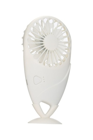 Fortunelane Mini Masaüstü Buzlu Fan, 3 Hız Ayarı, Usb Şarj Edilebilir, Dahili Pil, Beyaz Model: Pd-fs-002