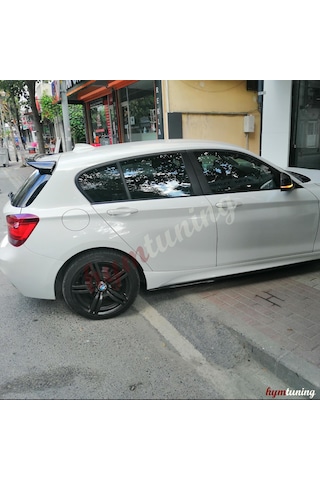 Bmw 1 Kasa F20 Marşpiyel Çıtası - Piano Black - Abs Plastik