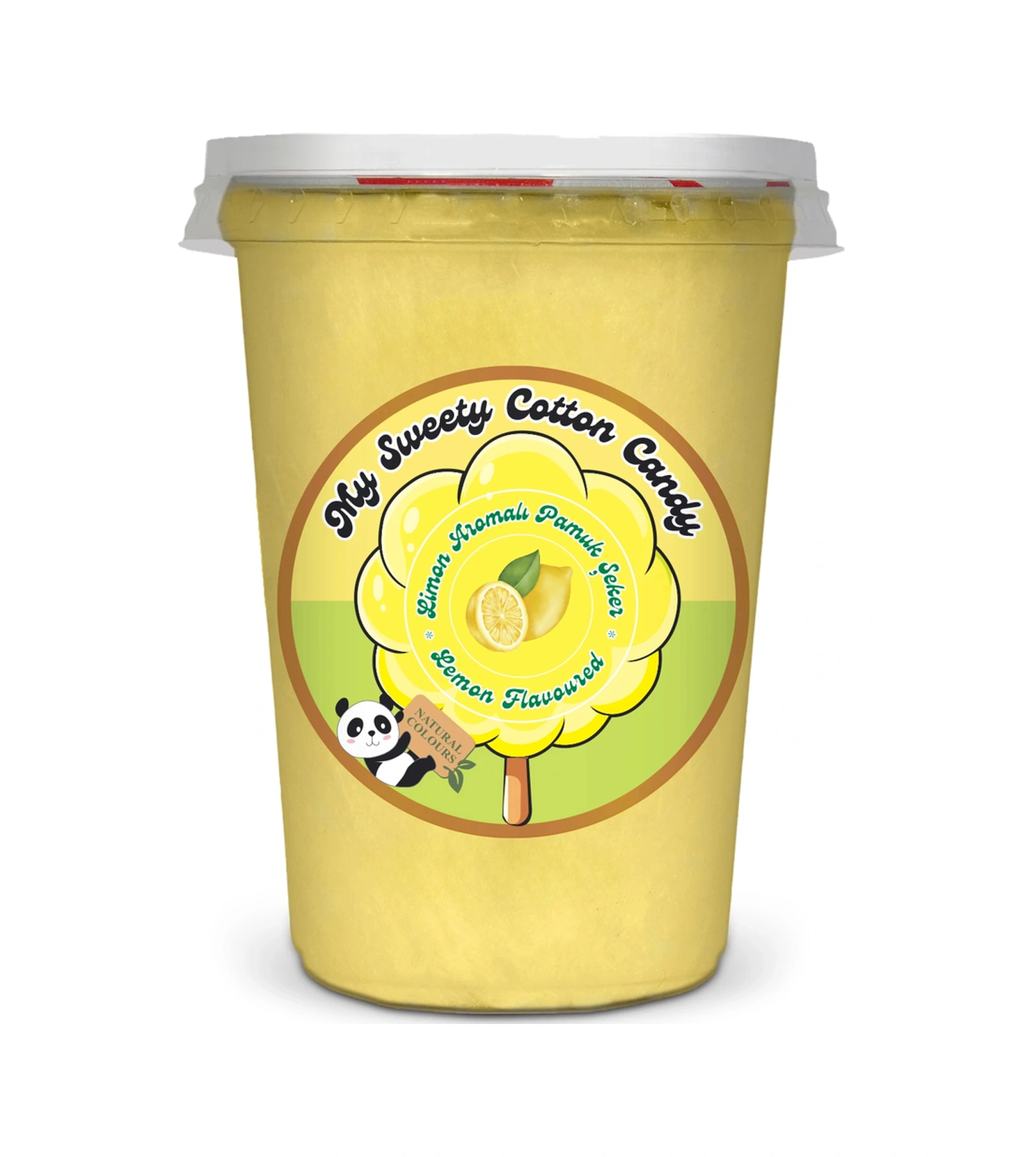 Limon Aromalı Gurme Pamuk Şeker