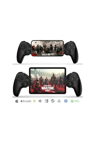 D9 Telefon Tablet Gamepad Bluetooth Kontroller 5.2 Kablosuz Android Apple iOS Uyumlu Ps4 Switch Pc