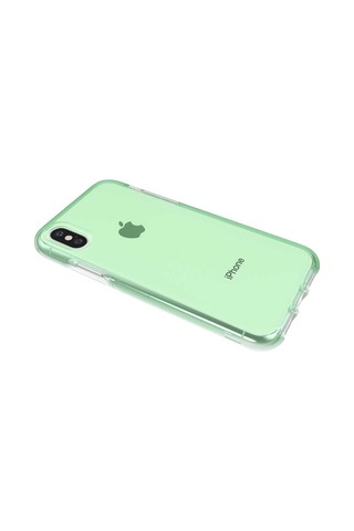 Apple Uyumlu iPhone X Ice Cube Kapak-Siyah