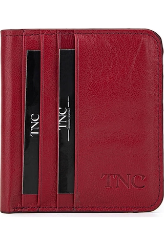 Tamer Tanca Unisex Hakiki Deri Bordo Kartlık 688 4052 Krtlk Sk25-26 Bordo Bordo