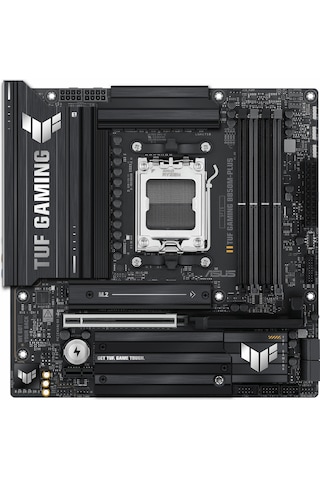 Asus Tuf Gaming B850m-plus Ddr5 8000mhz Oc M.2 Hdmı/dp/usb-c Pcıe 5.0 Am5 Matx Anakart