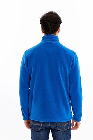 Champp Tam Fermuarlı Unisex Polar Mavi