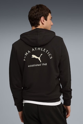 Puma Class Graphic Erkek Sweatshirt Siyah