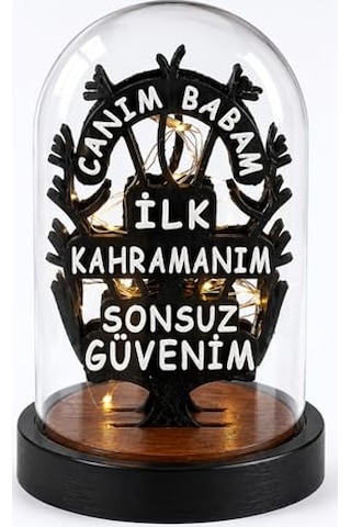 Günü Hediyesi Babaya Hediye Led Lamba Kayınpedere Hediye Gece Lambası Çok Renkli