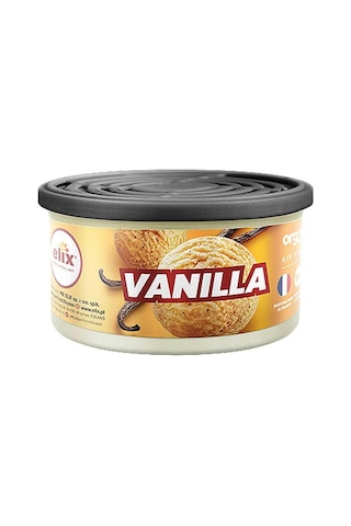 Elix Organik Metal Kutuda Doğal Liflere Emdirilmiş Özel Aromalı Koku - Vanilya