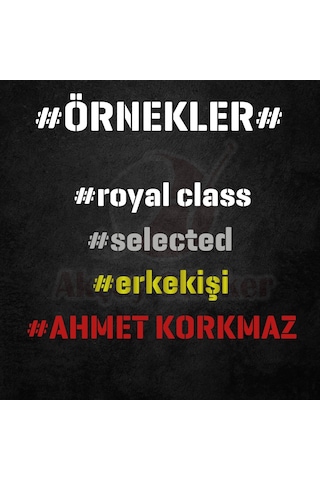 - Isme Özel Sticker Heştek Sticker Isim Sticker Oto Sticker