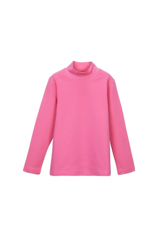 Lovetti Şeker Pembe Kız Çocuk Yarım Balıkçı Uzun Kol Tişört Pembe