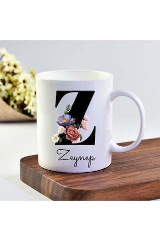Zeynep Isimli Z Baş Harf Kupa Bardak Beyaz Zeynep Isimli Z Baş Harf Kupa Bardak Beyaz