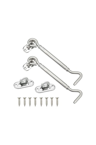 Pencereler İçin Antik Paslanmaz Çelik Emniyet Kapısı - Pcs Modeli B