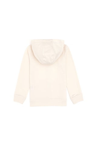 U.S. Polo Assn. Kız Çocuk Krem Fermuarlı Basic Sweatshirt 50296390-VR071