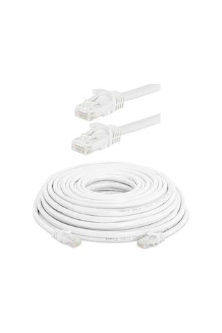 Cat6 Ethernet Internet Lan Network Patch Kablo - Fabrikasyon 20Mt