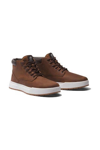 Timberland Maple Grove Mıd Lace Up Sneaker Erkek Bot-4031 Medium Brown