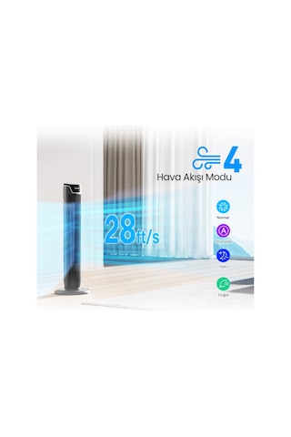 Midea Kule Tipi Vantilatör Midea Türkiye li