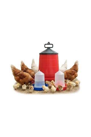 Askılı Tavuk Yemlik 8 Kg + Civciv Suluk 0.75ml Ve Yemlik 750gr