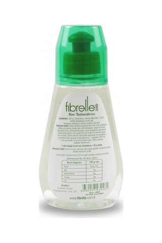 Fibrelle Stevialı Sıvı Tatlandırıcı 200 ML ( Stevia Bazlı )