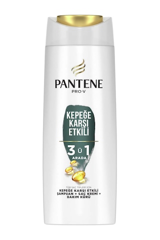 Pantene Kepeğe Karşı Etkili 3'ü 1 Arada Şampuan 400 ML