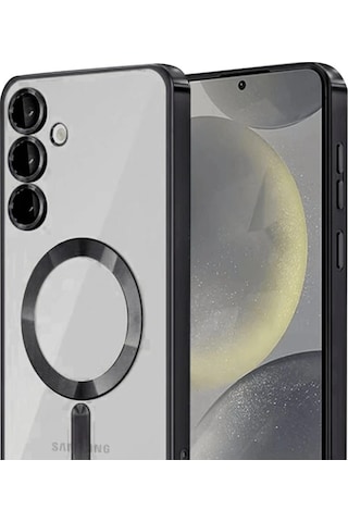 Samsung Uyumlu Galaxy A55 5g Kross Magneticsafe Kapak Siyah