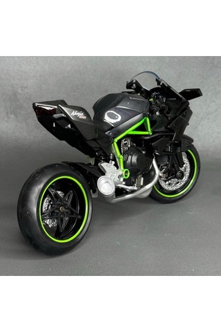Kawasaki Ninja H2r 1:12 Diecast Model Maisto Lisanslı Metal Motosiklet