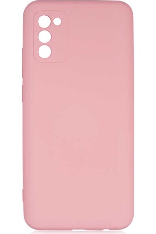 Samsung Uyumlu Galaxy A02s Kılıf Zore Mara Lansman Kapak Pembe Açık