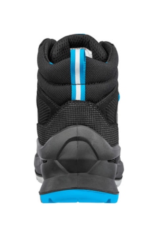 Taraval Mid Fiberglass Koruyucu Burunlu Siyah Mavi S3l Esd Src İş Ayakkabısı 47 Numara Siyah