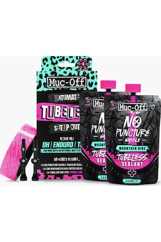 Muc-off Ultimate Tubeless Kit Dh/trail/enduro Pembe